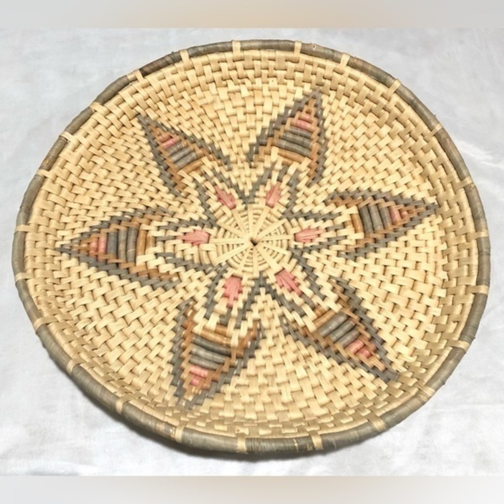 Coiled Woven Seagrass Basquet
